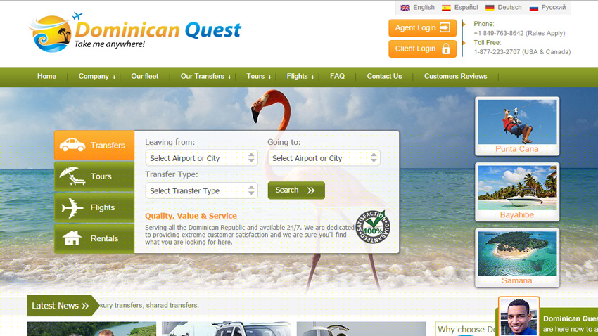 Dominican Quest - Tours & Travels Portal - Dominican Republic